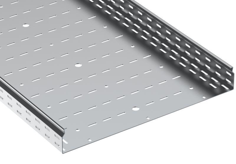 Лоток листовой перфорир. 80х600 L3000 сталь 2.0мм ESCA 7 IEK CLP10-080-600-200-3 от BTSprom.by