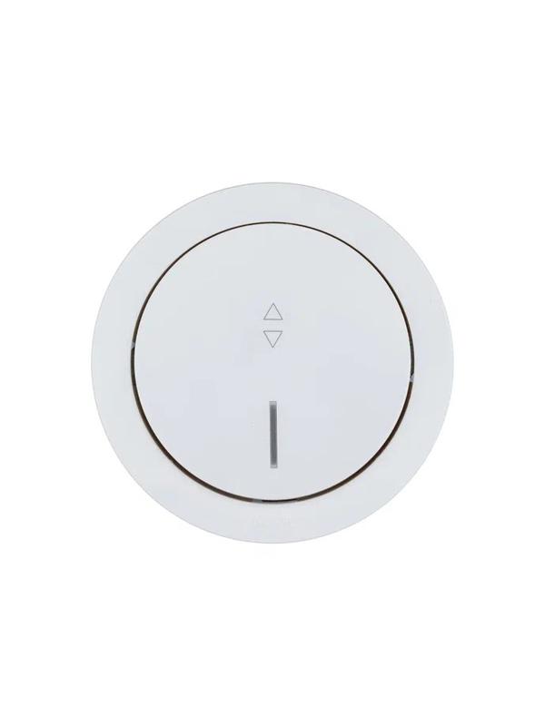  Выключатель проходной 1-кл. СП OSEN 10А IP20 с подсветкой механизм бел. LEZARD 743-0288-114 фото в каталоге от BTSprom.by