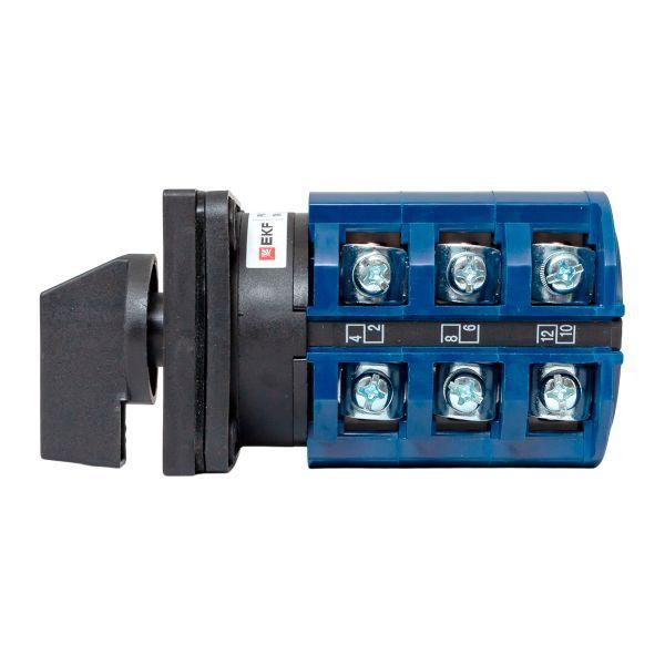  Переключатель кулачковый ПК-1-23 3п 63А "1-0-2" IP65 EKF pk-1-23-63-65 фото в каталоге от BTSprom.by