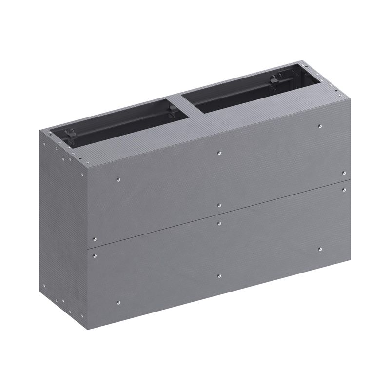 цоколь стеклопластиковый грунтовый в=900мм для навесных корпусов 1000х200мм dkc r5gz102 от BTSprom.by