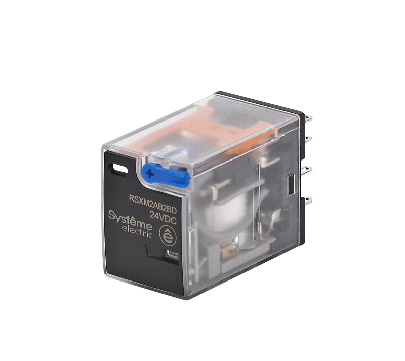 реле 12а 2перекл. 24в dc тест кнопка led se rsxm2ab2bd от BTSprom.by