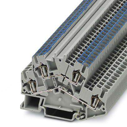 клемма двухъярусная пружинная sttbs 2.5-l/n phoenix contact 3037805 от BTSprom.by