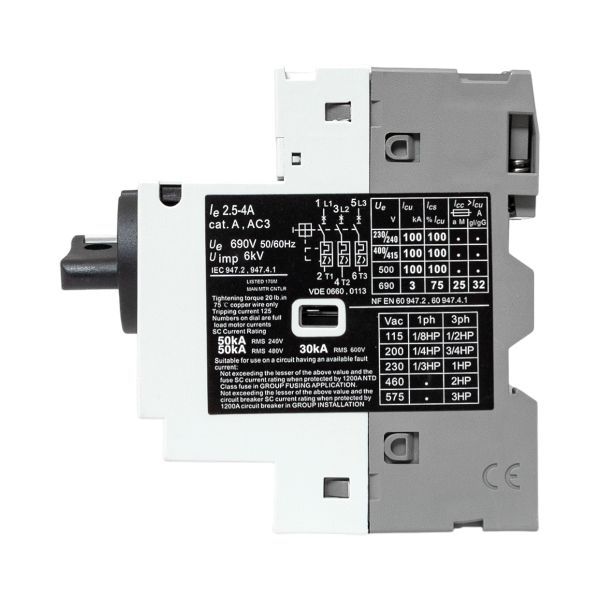  Выключатель автоматический для защиты двигателя GV2P 2.5-4А EKF gv2pm-4 фото в каталоге от BTSprom.by