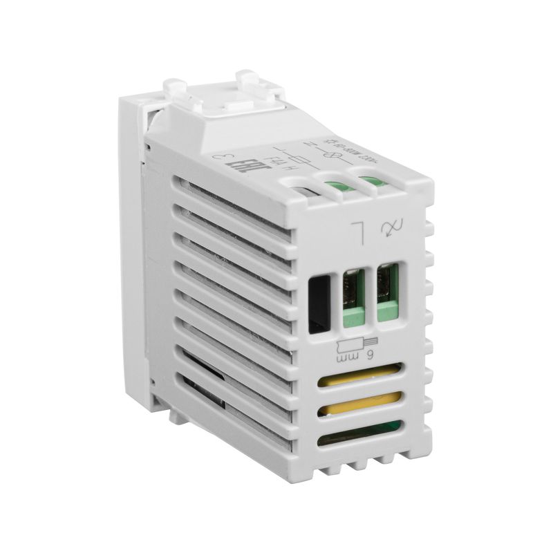  Диммер 1мод. 16А поворотный Avanti "Белое облако" DKC 4400131 фото в каталоге от BTSprom.by