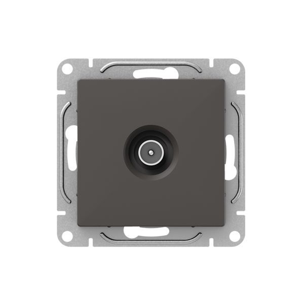 розетка телевизионная проходная tv сп эпика механизм мокко ekf up1-som-tv-2 от BTSprom.by