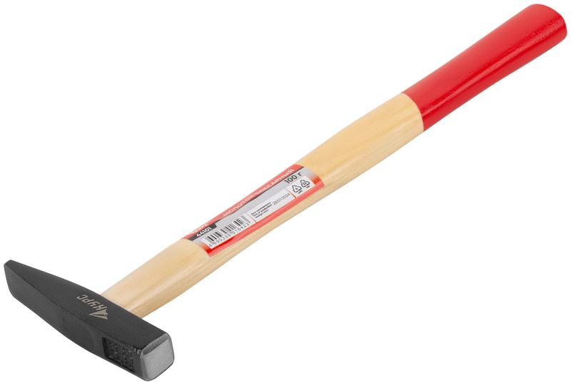  Молоток слесарный "Оптима" 100г деревянная ручка КУРС 44101 фото в каталоге от BTSprom.by