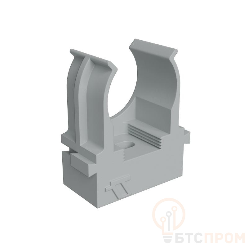 Крепеж-клипса для труб d20мм прямой монтаж сер. (уп.100шт) КМ LO67231 фото в каталоге от BTSprom.by  Крепеж-клипса для труб d20мм прямой монтаж сер. (уп.100шт) КМ LO67231 фото в каталоге от BTSprom.by