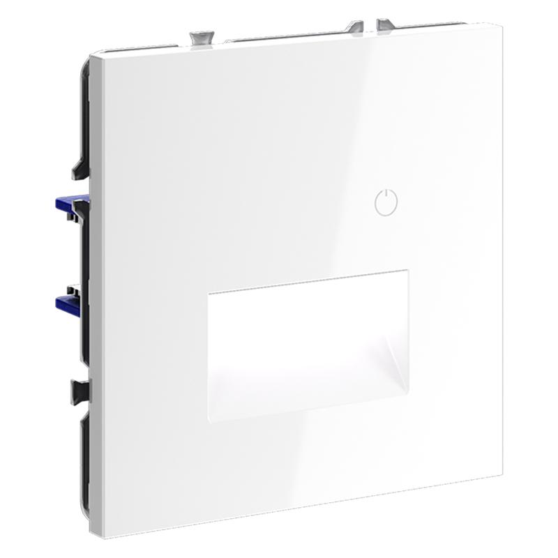  Подсветка светодионая СП S70 с датчиком механизм бел. глянцевый Voltum VLS070701 фото в каталоге от BTSprom.by