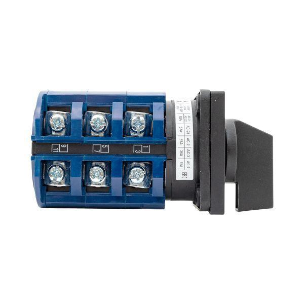  Переключатель кулачковый ПК-1-43 3П 63А "1-0-2" EKF pk-1-43-63 фото в каталоге от BTSprom.by