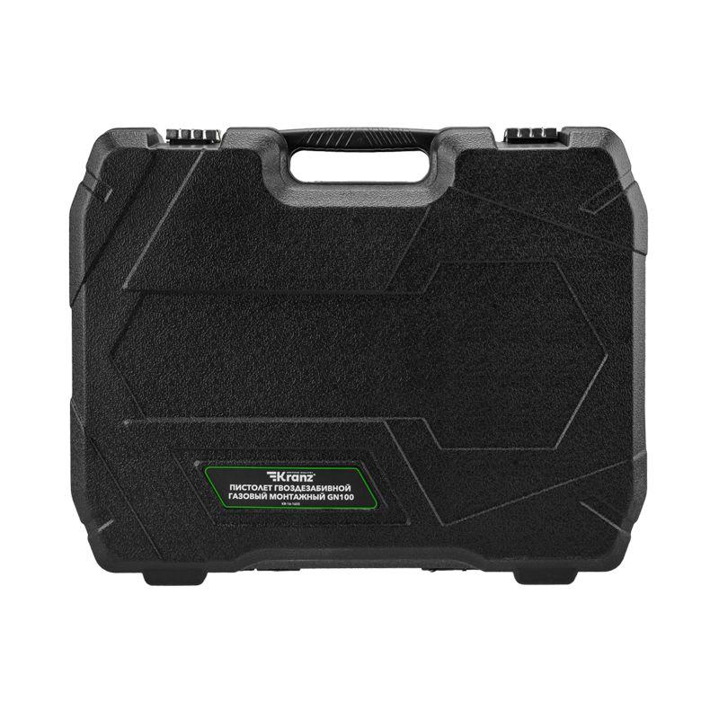  Пистолет монтажный газовый гвоздезабивной GN100 100Дж длина гвоздей 15-40мм d2.7-3мм KRANZ KR-16-1655 фото в каталоге от BTSprom.by