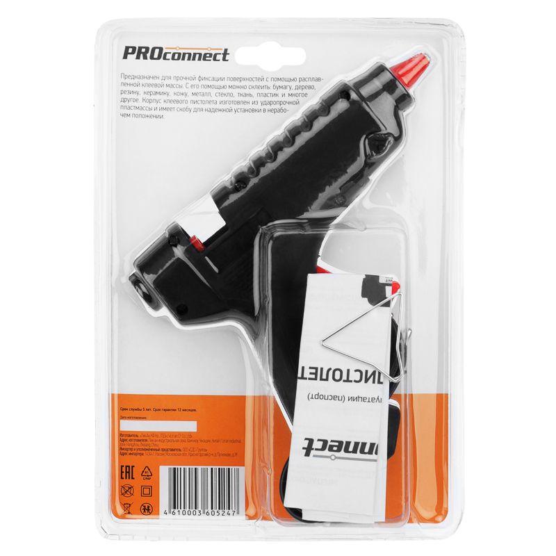  Пистолет клеевой 40Вт большой (блист.) PROCONNECT 12-0103 фото в каталоге от BTSprom.by