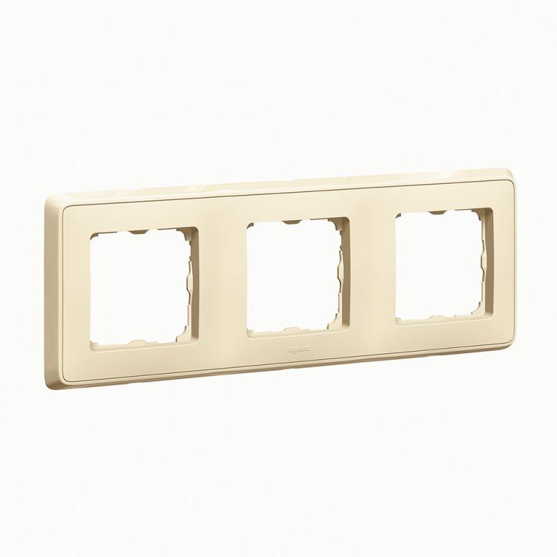 рамка 3-м cariva сл. кость (diy-упак.) leg 695981 от BTSprom.by