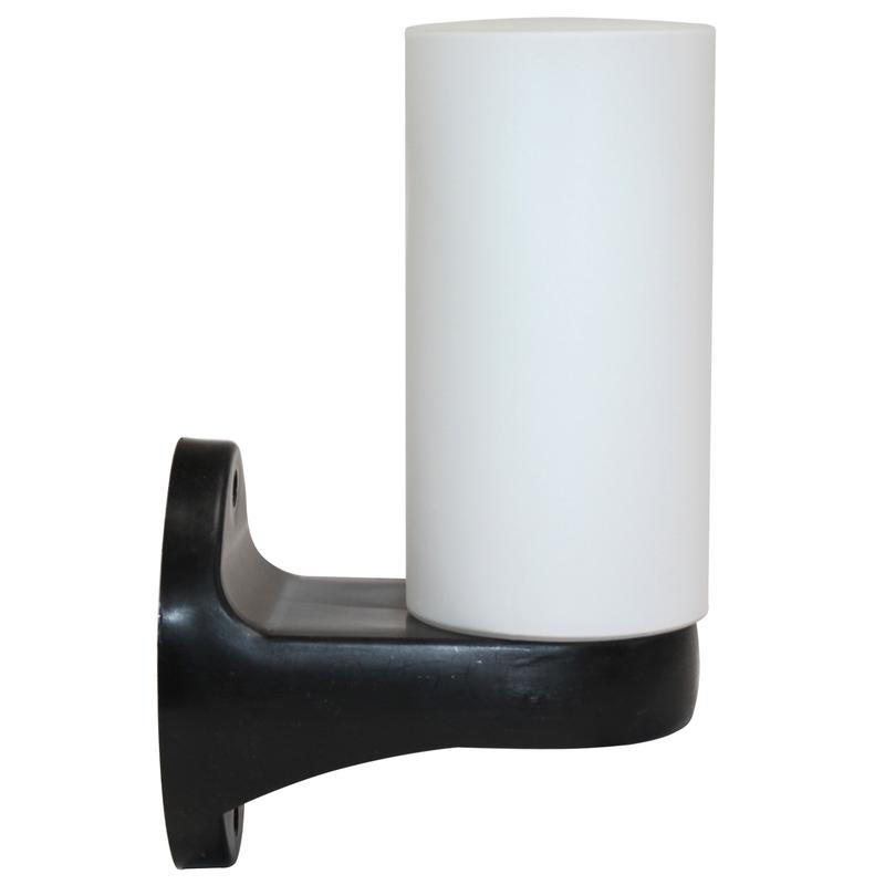 светильник нбу 06-60-02 "цилиндр 1" 60вт e27 ip44 матов. опал/корпус черн. (инд. упак.) элетех 1030480109 от BTSprom.by