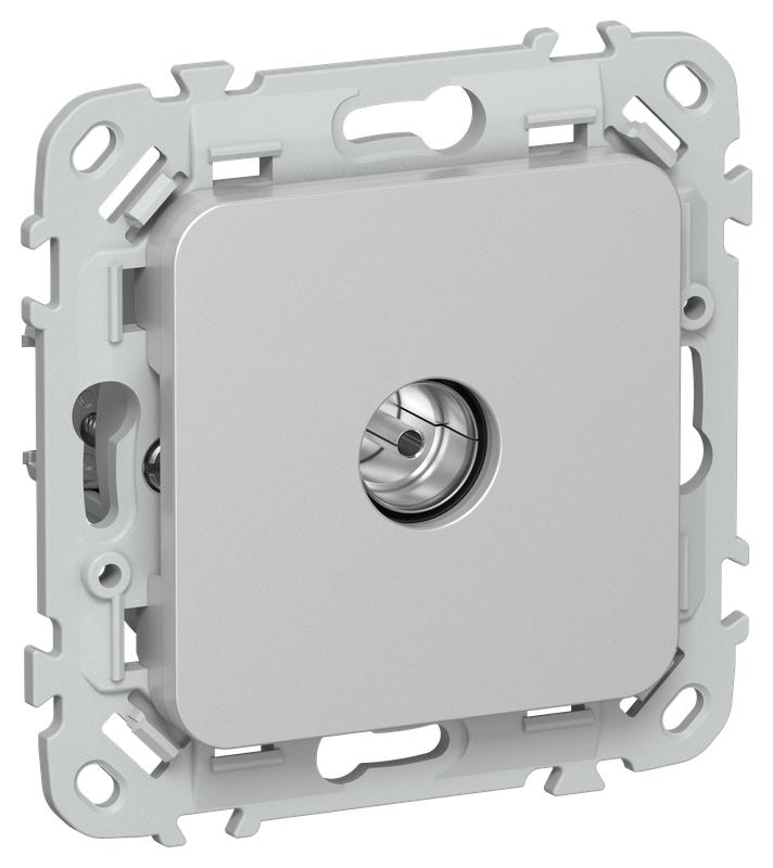 розетка телевизионная оконечная сп flite ртвф-1-1-1-фла тип f механизм алюм. iek fi-a10-o-k47 от BTSprom.by