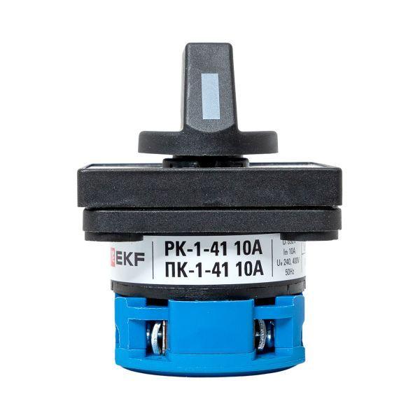  Переключатель кулачковый ПК-1-41 1П 10А "1-0-2" EKF pk-1-41-10 фото в каталоге от BTSprom.by
