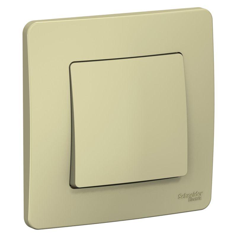 выключатель 1-кл. сп blanca 10а ip20 (сх. 1) 250в беж. se blnvs010107 от BTSprom.by