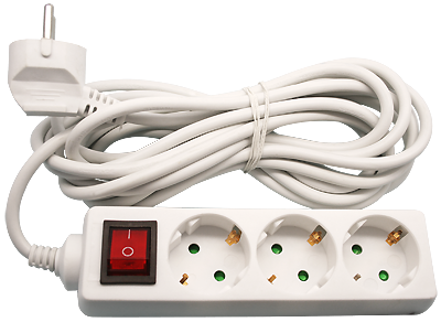 удлинитель 3х3м 10а ip20 71 455 npe-s1-03-300-esc-3х0.75 3х0.75 кит navigator 71455 от BTSprom.by