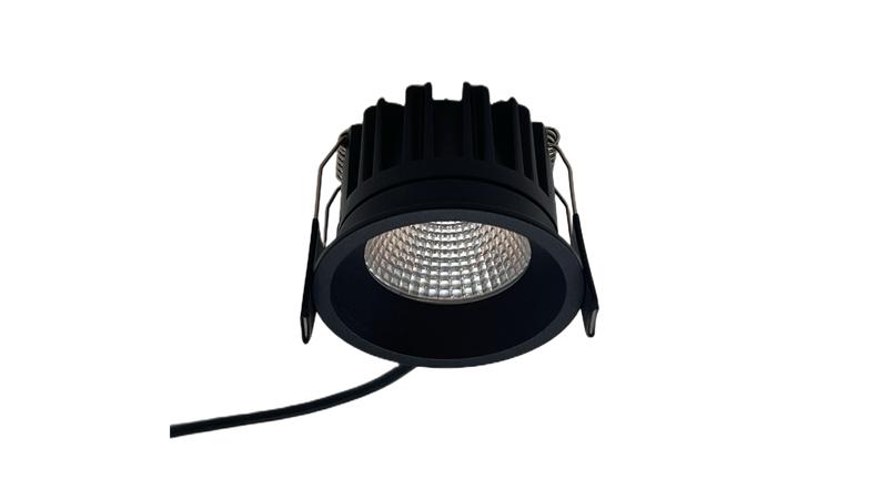 светильник светодиодный встраив. dl-re 8вт ip44 нейтрал. бел. 4000к черн. designled 00-00020296 от BTSprom.by