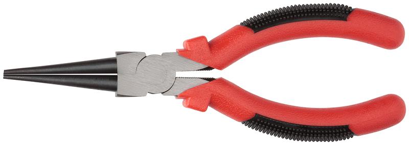  Круглогубцы "Стандарт" пластиковые ручки полированная сталь 165мм красн.-черн. FIT 48445 фото в каталоге от BTSprom.by
