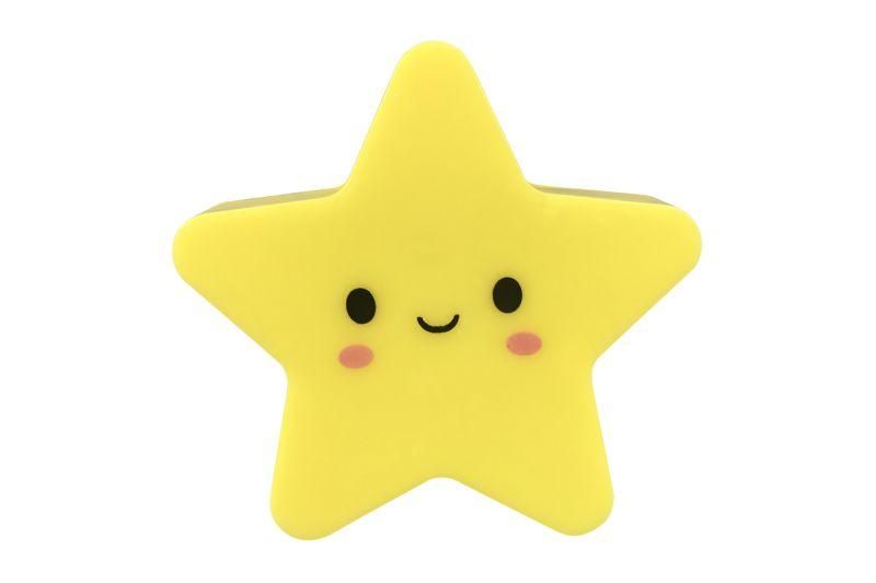 светильник светодиодный nl-240 "звезда" 220в ночник с выкл. желт. camelion 13815 от BTSprom.by