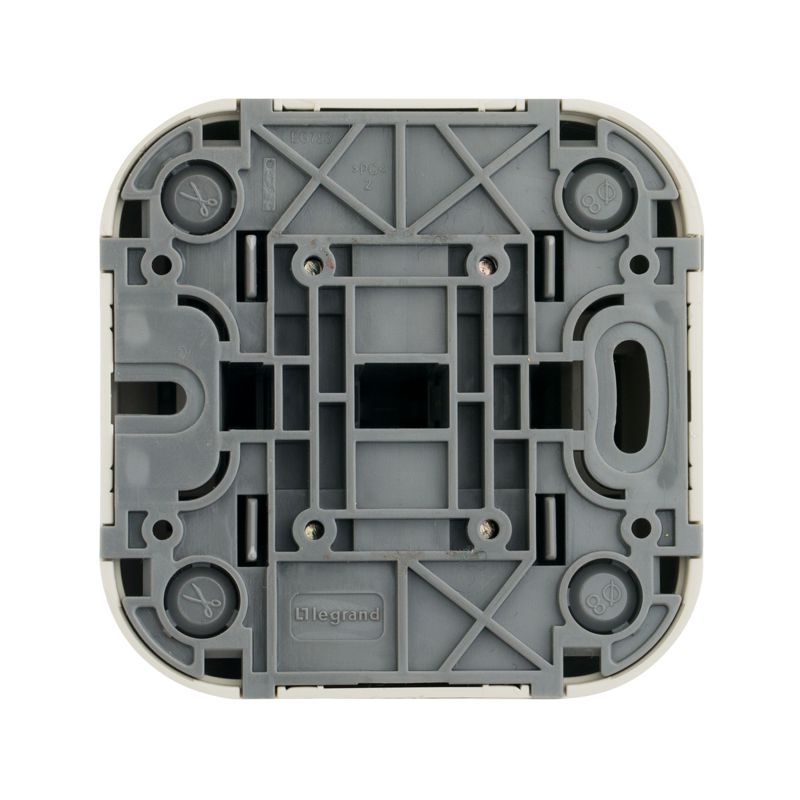  Переключатель проходной 2-кл. ОП Quteo 10А IP20 250В сл. кость IEK 782236 фото в каталоге от BTSprom.by