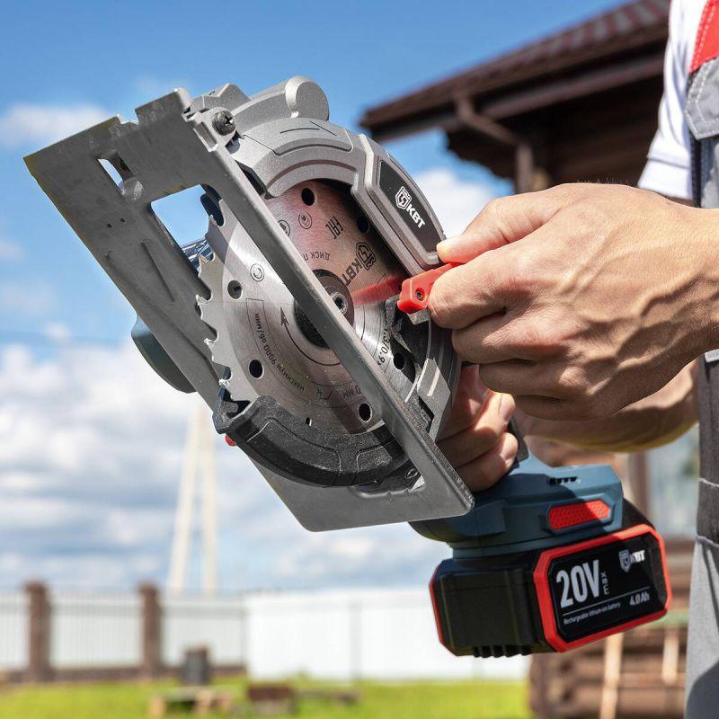  Пила циркулярная аккумуляторная CB-20-140 ПРОФИ КВТ 104532 фото в каталоге от BTSprom.by