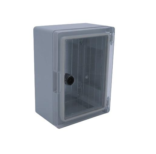 корпус щита распределительного 210х280х130мм навесной влагозащ. прозр. дверца пластик cetinkaya pano cp5011 от BTSprom.by
