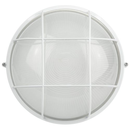  Светильник "Акватермо" НБП 03-100-002 max 100Вт E27 IP54 D240 круг алюм./стекло решетка бел. ЭРА Б0048422 фото в каталоге от BTSprom.by