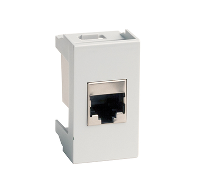 розетка компьютерная 1-м 1мод. viva rj45 кат.6 сер. dkc 45158 от BTSprom.by