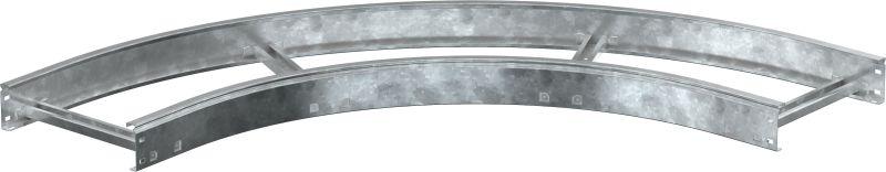 Угол для лотка 90град. 300х80 R600 LESTA HDZ IEK CPG05-4-90-080-300-HDZ от BTSprom.by