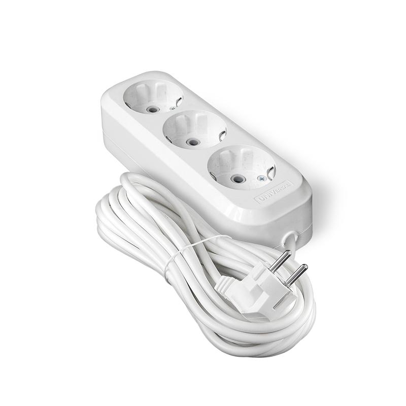 удлинитель 3х7м с заземл. ip20 е-303а пвс 3х1.5 universal 1724 от BTSprom.by
