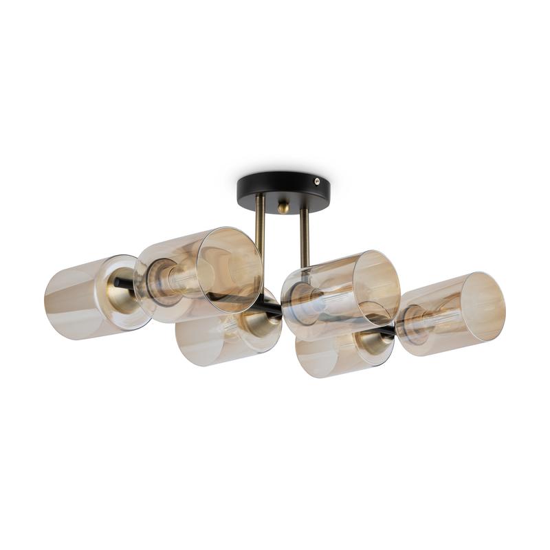  Люстра Glow 60Вт E27х6 IP20 Freya FR5129PL-06B фото в каталоге от BTSprom.by