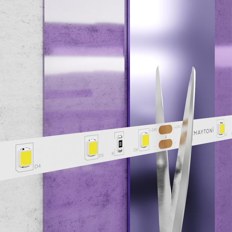  Лента светодиодная 24В 2835 7.2Вт/м 4000К IP20 (уп.5м) Maytoni 20014 фото в каталоге от BTSprom.by