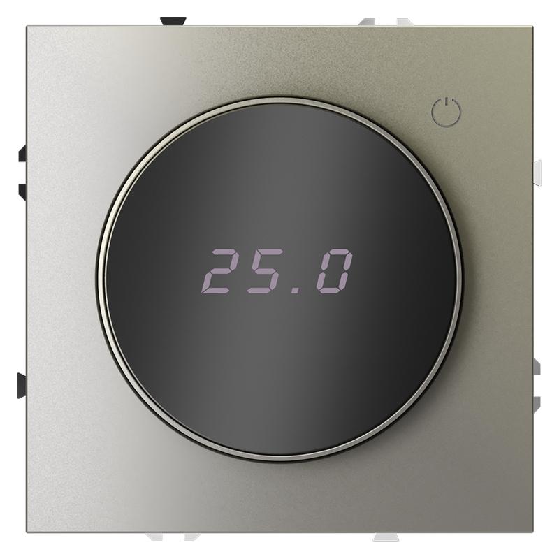 терморегулятор электронный s70 с индикацией и датчиком для теплого пола механизм шелк voltum vls070104 от BTSprom.by