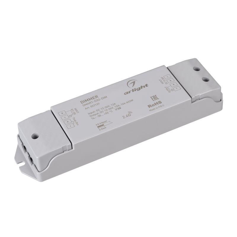 диммер smart-d32-dim (12-36в 12а 0/1-10в) (ip20 пластик) arlight 027137 от BTSprom.by