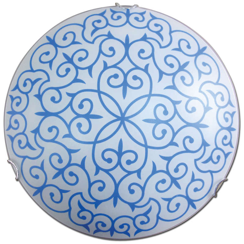 светильник нпб 01-2х60-139 м16 "восточный стиль" 300 60вт e27 ip20 матов. син./клипсы хром (инд. упак.) элетех 1005205112 от BTSprom.by