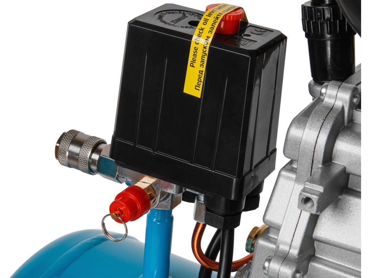  Компрессор DGM AC-125C коаксиальный (240 л/мин, 8 атм, коаксиальный, масляный, ресив. 24 л, 230 В, 1.5 кВт) DG2720-0 фото в каталоге от BTSprom.by