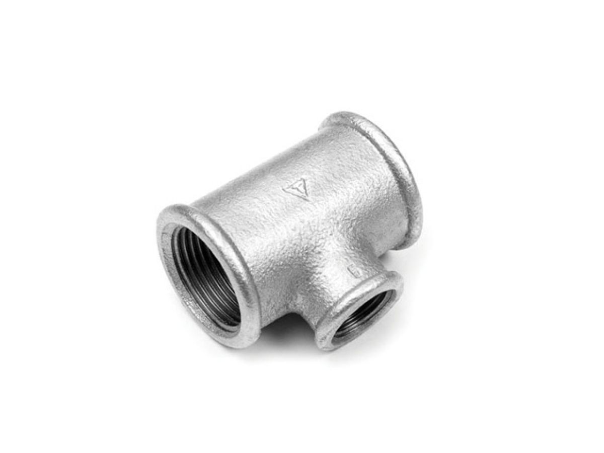 тройник ред. 2"х1 1/2"х2" оцинкованн. titan (livarna titan) ka10115233 от BTSprom.by
