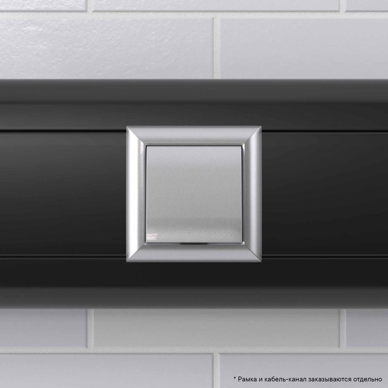  Вывод кабеля модульный "Avanti" "Закаленная сталь" 2 модуля DKC 4404982 фото в каталоге от BTSprom.by