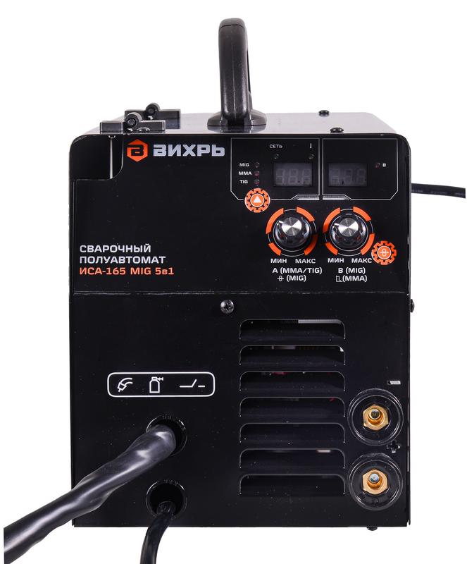  Инвертор сварочный полуавтомат. ИСА-165 MIG 5в1 Вихрь 65/183 фото в каталоге от BTSprom.by