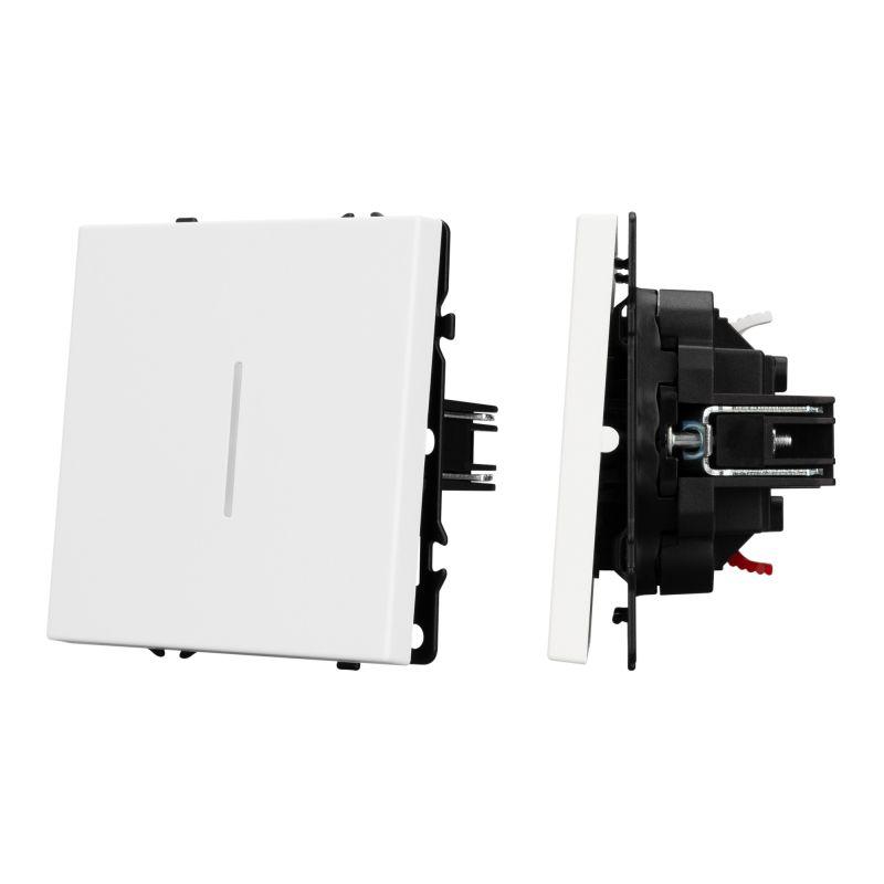 выключатель 1кл arl nobe подсветка софт-тач swt-mk01-sfpl-l-wh 250в 10а бел. кварц arlight 054232(1) от BTSprom.by