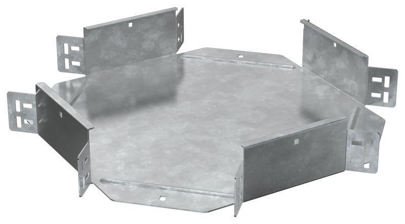 Ответвитель для лотка 100х200 2мм HDZ ESCA 7 IEK ES7-KR-100-200-20-HDZ от BTSprom.by