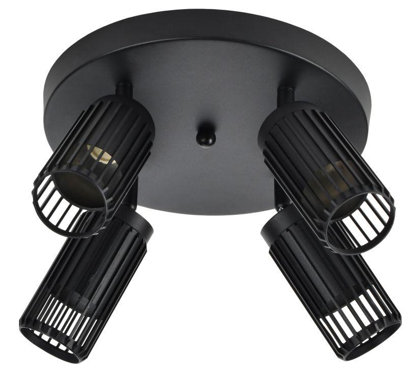 светильник 4209 потолочный 4хgu10 черн. iek lt-upb0-4209-gu10-4-k02 от BTSprom.by