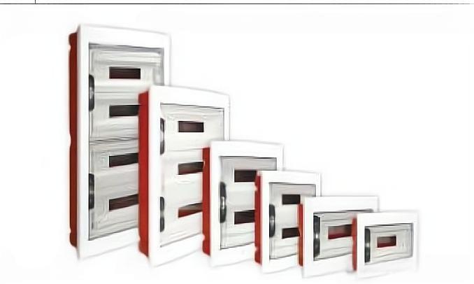  Корпус щита распределительного для модульного оборудования 8M встраив. прозрачная дверца Cetinkaya Pano CP10908 фото в каталоге от BTSprom.by