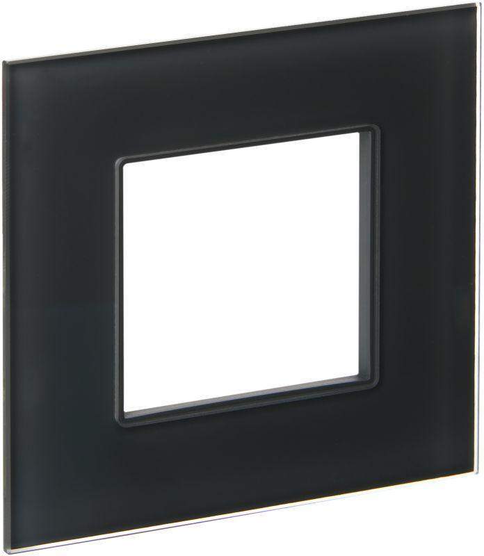 рамка 1-м skandy sk-f21g стекло графит iek sk-m12-g-k53 от BTSprom.by