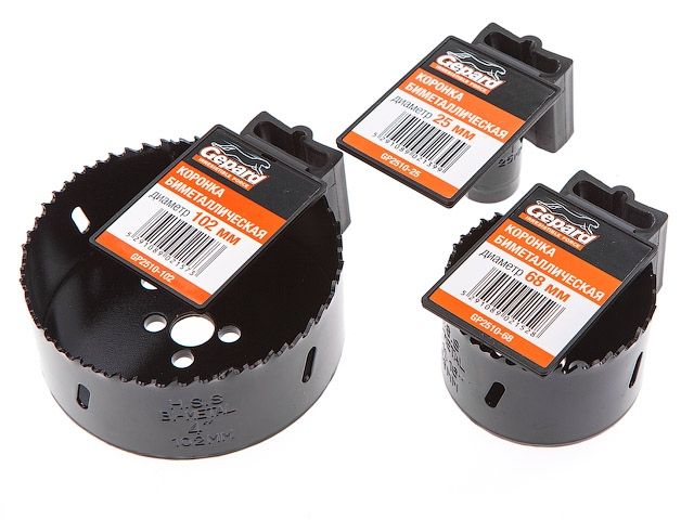 коронка биметаллическая  d20 мм gepard (gp2510-20) gp2510-20 от BTSprom.by