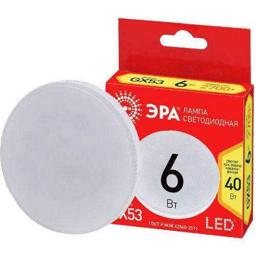 лампа светодиодная red line led gx-6w-827-gx53 r 8вт таблетка тепл. бел. эра б0054242 от BTSprom.by