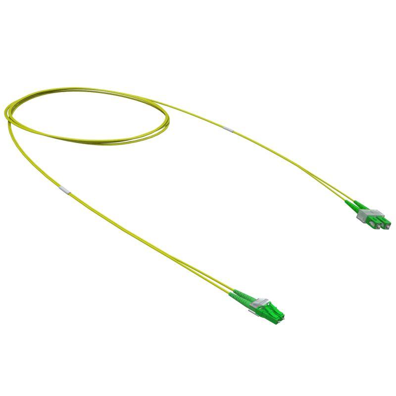 шнур оптический коммутационный переходной duplex lc-apc/sc-apc 9/125 os2 3м dkc rnpc9dcala3 от BTSprom.by