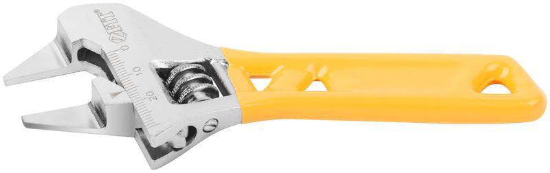  Ключ разводной "Ультра" CrV укороченный обточен. узкие губки шкала экстра увелич. захват 140мм (30мм) FIT 70217 фото в каталоге от BTSprom.by