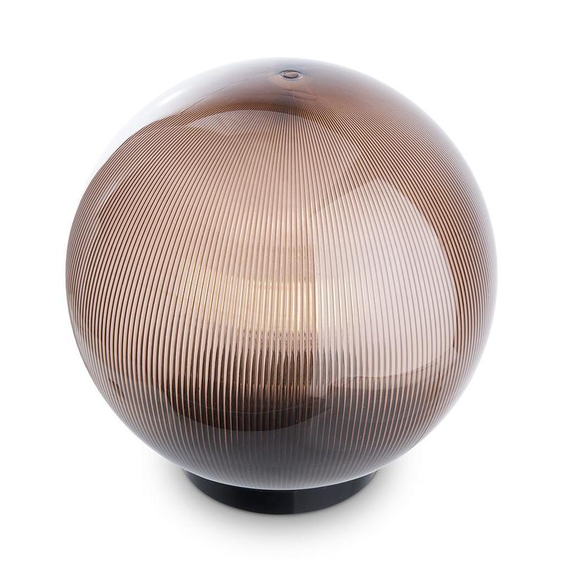 светильник садово-парковый пмаа 230в e27 d=250мм призма дымчатый нту 02-60-255 11568 (на столб) feron 11568 от BTSprom.by